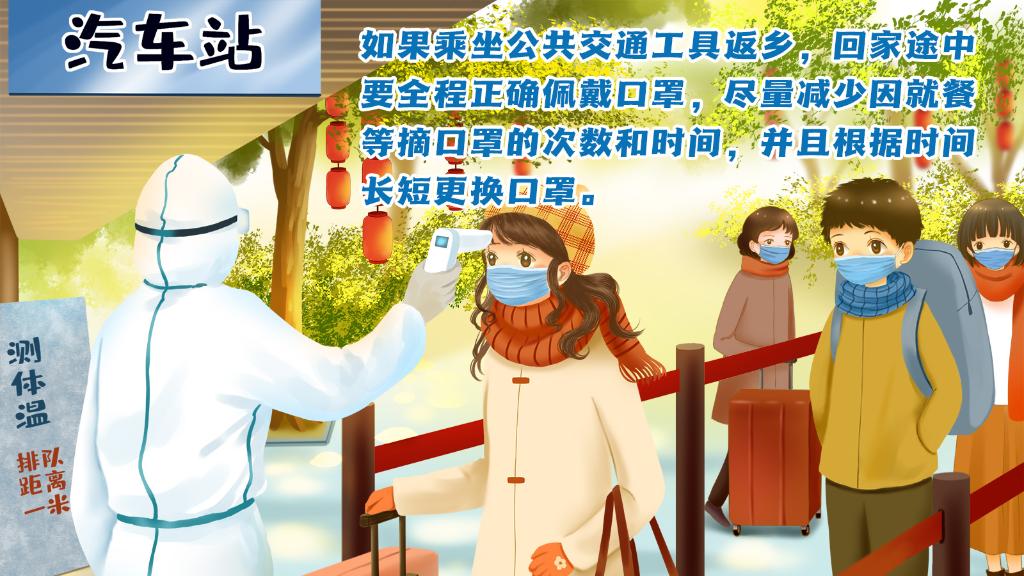 春運(yùn)進(jìn)行時(shí)，人在旅途如何做好防護(hù)？