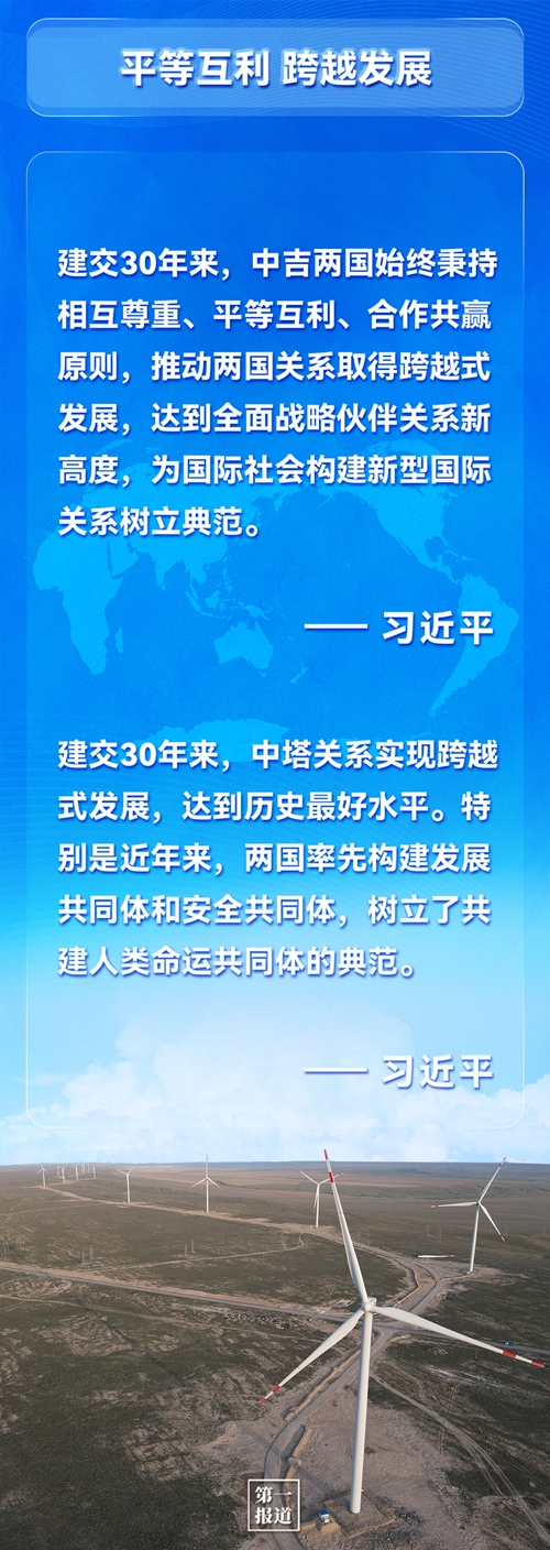 第一報(bào)道 | 建交三十年，習(xí)主席這樣評(píng)價(jià)與中亞五國(guó)關(guān)系