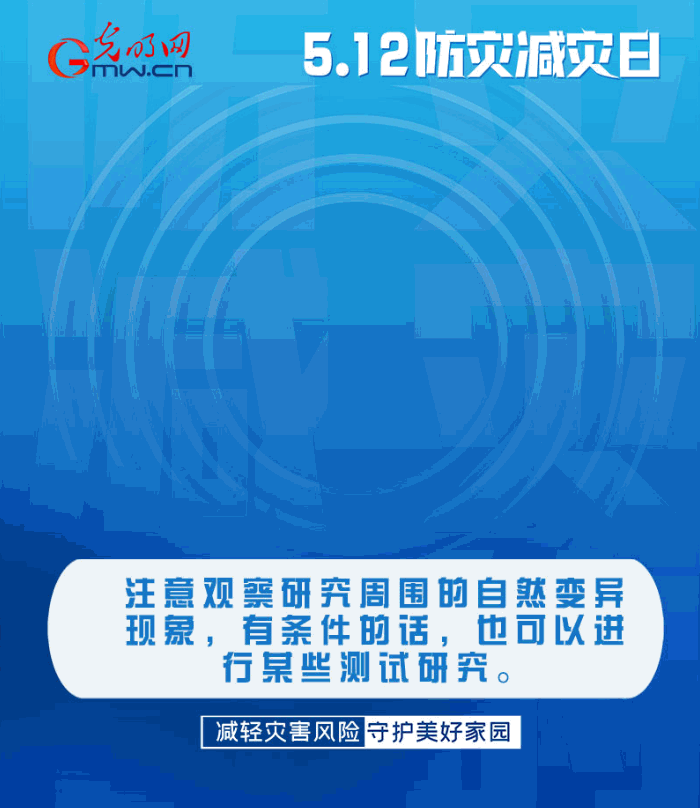 【動態(tài)海報】減輕災(zāi)害風(fēng)險，從這10個字開始