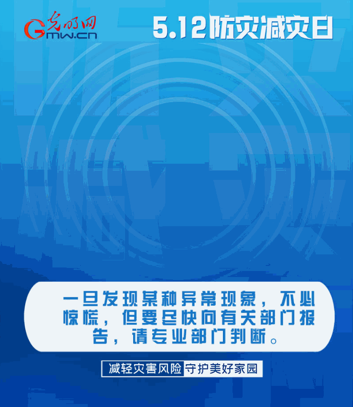【動態(tài)海報】減輕災(zāi)害風(fēng)險，從這10個字開始