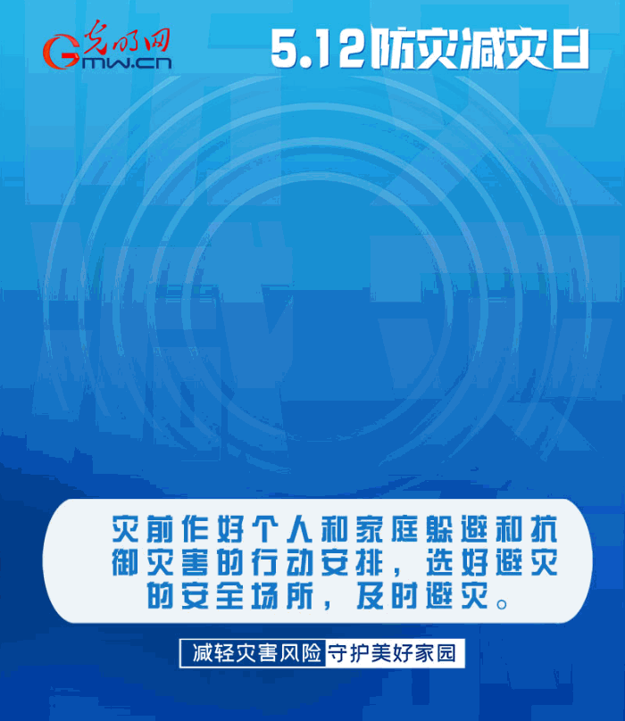 【動態(tài)海報】減輕災(zāi)害風(fēng)險，從這10個字開始