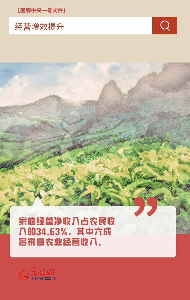 【圖解中央一號文件】“動”漫海報(bào)丨今年如何讓農(nóng)民的“錢袋子”鼓起來？