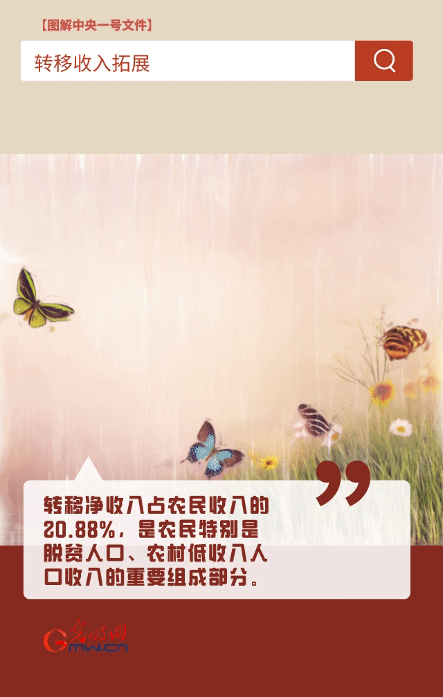 【圖解中央一號文件】“動”漫海報(bào)丨今年如何讓農(nóng)民的“錢袋子”鼓起來？