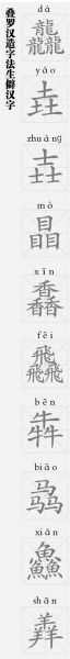 龍行龘龘，龘從何來？有什么字面背后的意義？