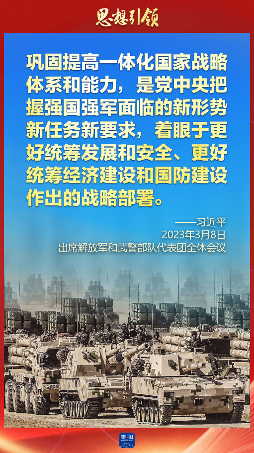 思想引領(lǐng)｜兩會上，習(xí)主席這樣談強(qiáng)軍之路