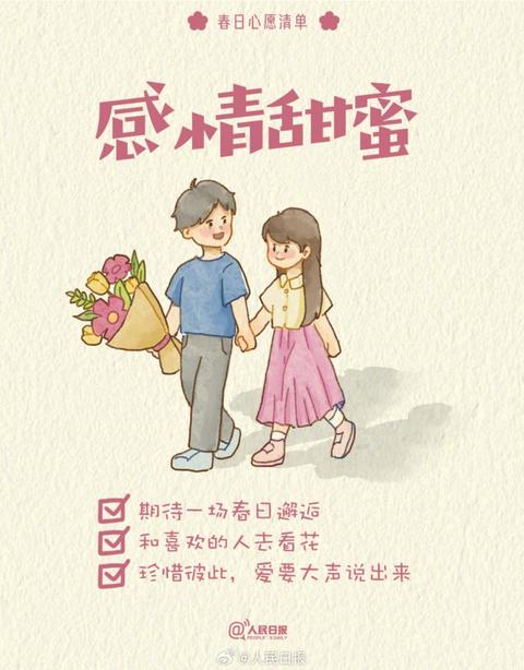 收藏打卡！領(lǐng)取你的手賬風(fēng)春日心愿清單