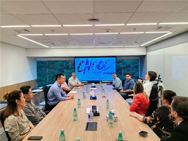 座談會現(xiàn)場。中海油巴西公司供圖