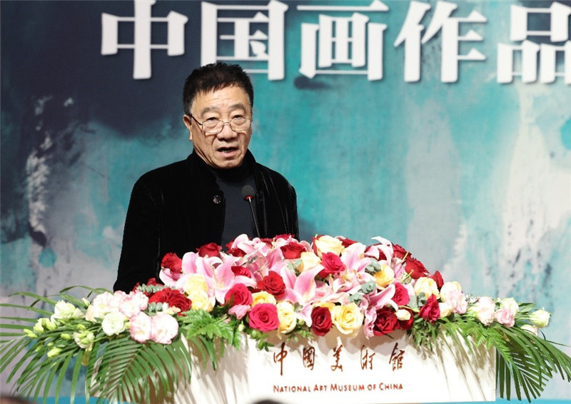 任建國致辭。主辦方供圖