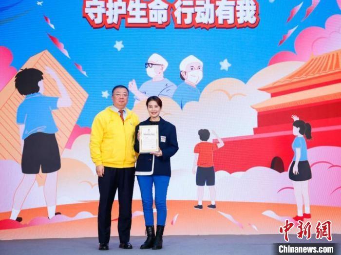 演員周海媚受邀參與公益活動?！」鶆P敏 攝