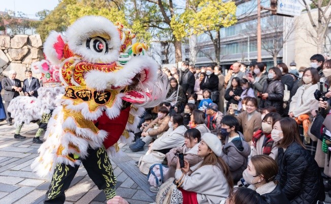 活動現(xiàn)場。中國駐大阪旅游辦事處供圖
