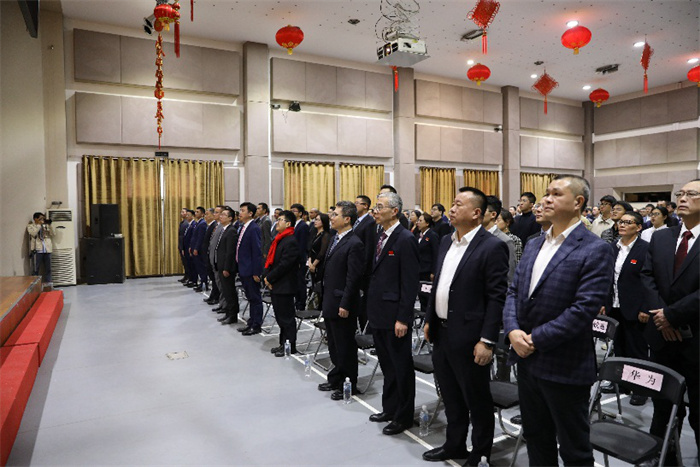 “溫暖迎春·共慶中國年”活動(dòng)現(xiàn)場(chǎng)。中國駐阿爾及利亞大使館供圖