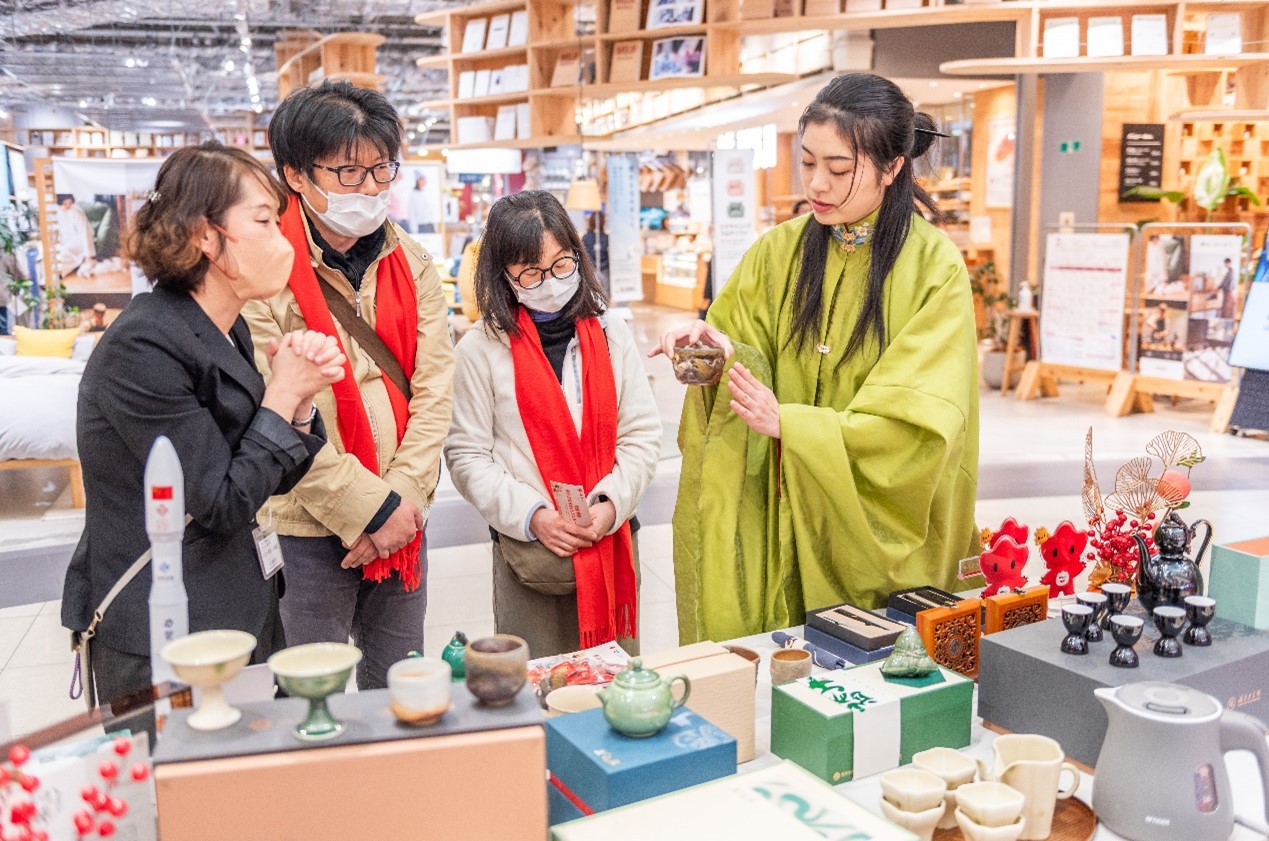 活動現(xiàn)場。中國駐大阪旅游辦事處供圖
