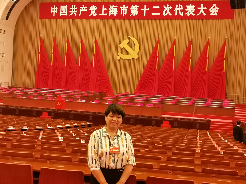 黨代表施鳳。受訪者供圖