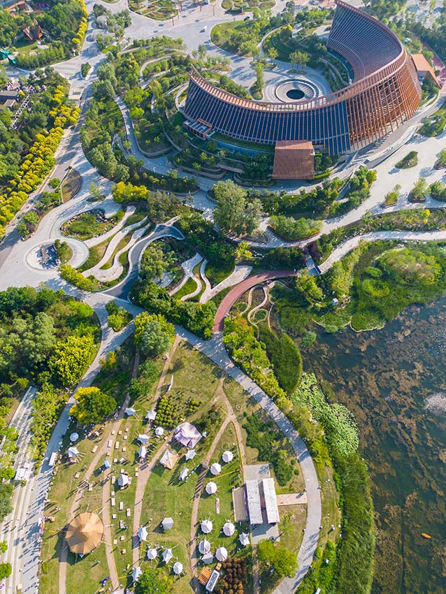 北京世園公園露營(yíng)文化節(jié)開(kāi)幕。張立峰攝