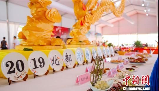 北部灣（海南儋州）旅游美食博覽會，舉辦美食評選活動　王子謙　攝