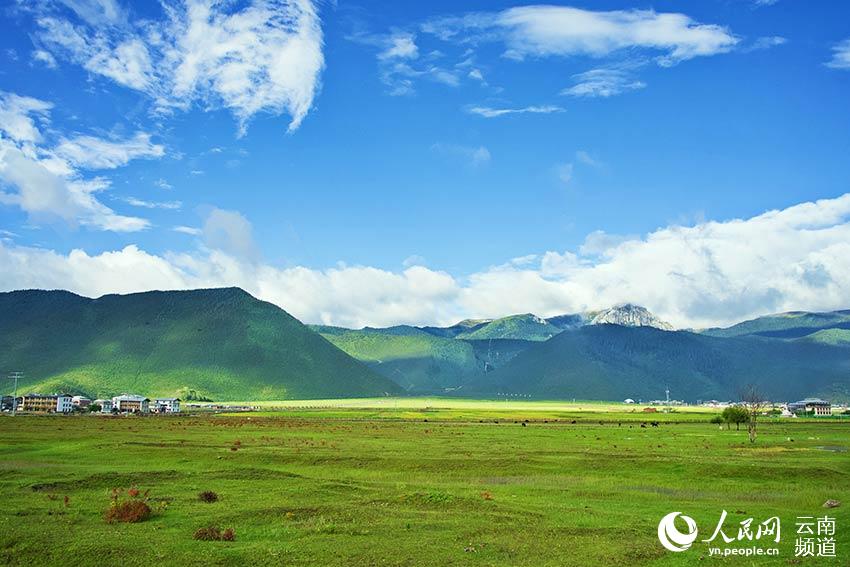 納帕海濕地風景。呂昊辰攝