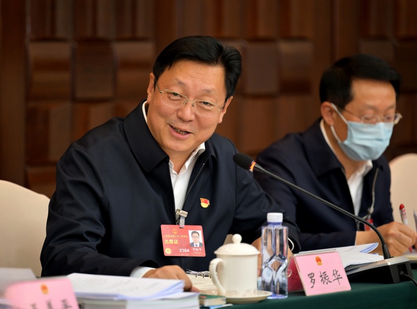 全國人大代表羅振華。