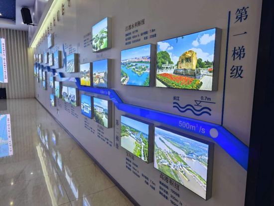 長江水跨越13級“階梯”一路北上。人民網(wǎng)記者 黃鈺攝