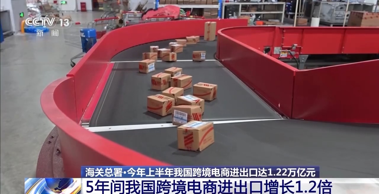 半年“跨”出1.22萬億元！我國跨境電商這樣跑出“加速度”