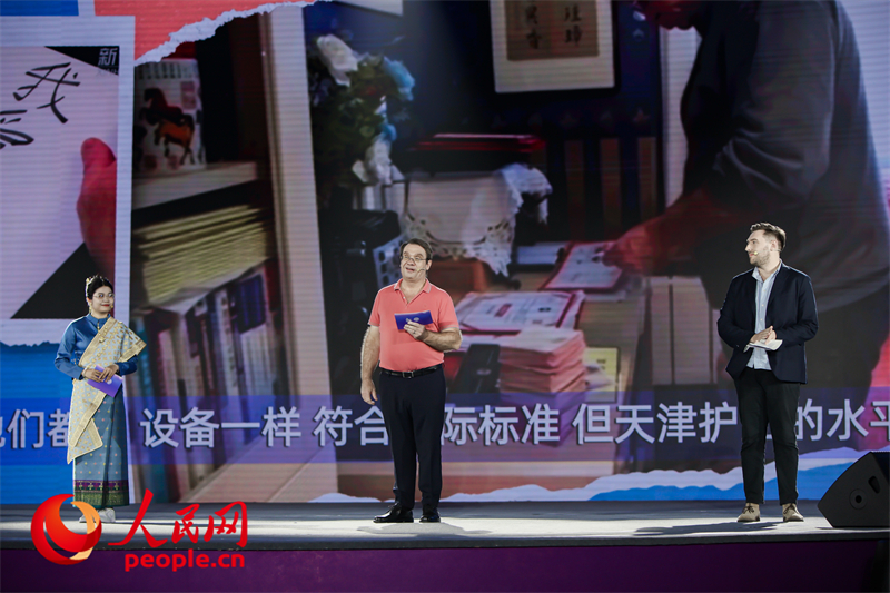 從左至右分別為馬星彤、皮安睿、柯明可。人民網(wǎng)記者 于凱攝