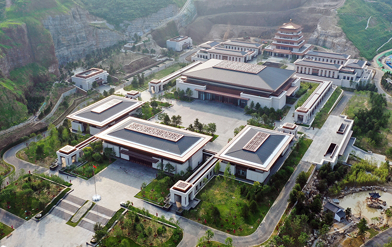 這是2022年7月30日拍攝的中國國家版本館中央總館。
