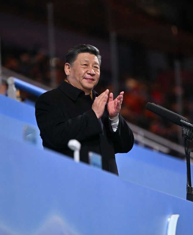 2022年3月4日晚，北京2022年冬殘奧會(huì)開幕式在國家體育場隆重舉行。習(xí)近平主席出席開幕式并宣布北京2022年冬殘奧會(huì)開幕。