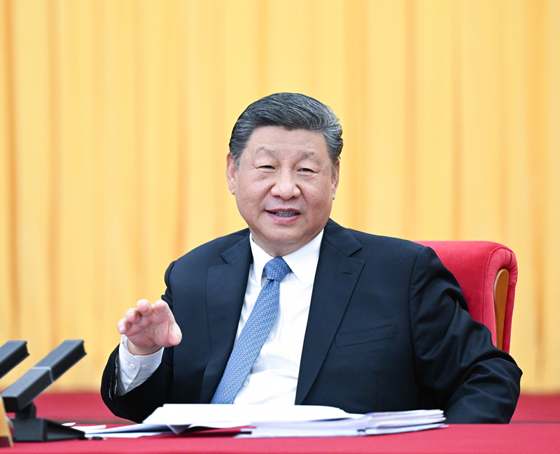 2025年3月6日，習近平總書記看望參加全國政協(xié)十四屆三次會議的民盟、民進、教育界委員，并參加聯(lián)組會。