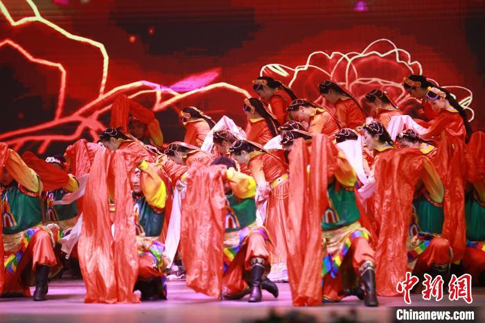 圖為農(nóng)行西藏分行演出現(xiàn)場?！∞r(nóng)行西藏分行 供圖