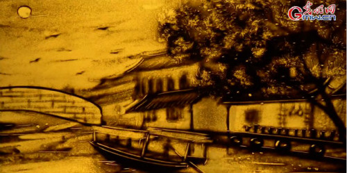 【沙畫】風(fēng)好正揚(yáng)帆，起航新時代